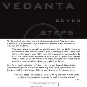 Vedanta – Seven Steps to Samadhi: Discourses on Akshyu Panishad